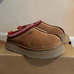Ugg Chestnut Tazz Platform Tasman Slippers Shoes Women